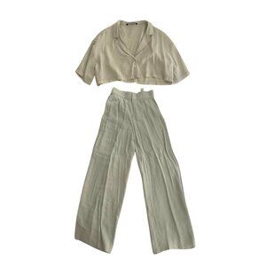 ZARA - SOFT GREEN SET